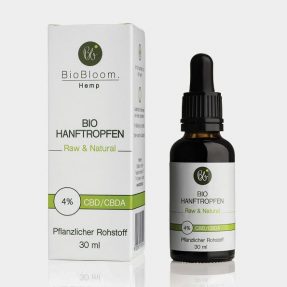 biobloom 4% bio konopljine cbd kapljice