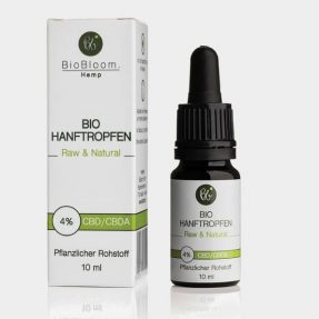 biobloom 4% bio konopljine cbd kapljice